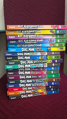 Dog Man and Cat Kid Comic Club Book Collection by Dav Pilkey