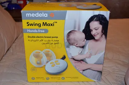 Medela Swing Maxi Double Electric Hands-Free Breast Pump (Boxed)
