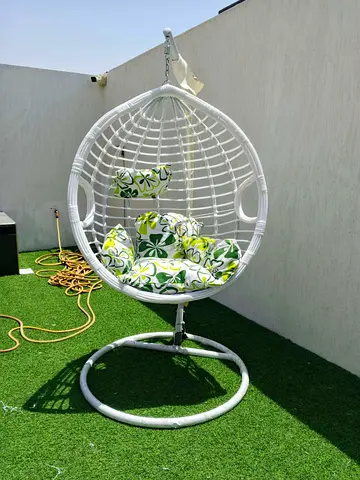 Modern Egg Swing Chair with Cushions
