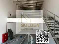 Ready for Handover | Industrial Warehouse with Mezzanine for Annual Rent in Al Jurf Industrial Area