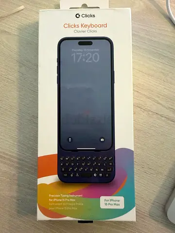 iPhone 15 Pro Max Keyboard Clicks