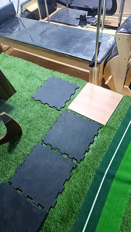 Interlocking Rubber Gym Floor Mats - New