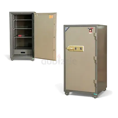 Large Fireproof Office Safe with Shelves - Heavy Duty Security Cabinet