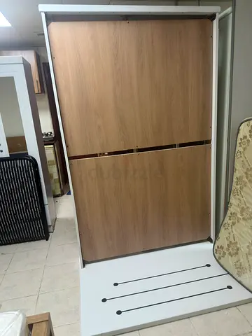 Queen size bed frame and cupboard for free
