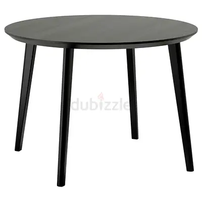 ikea round lisabo dining table