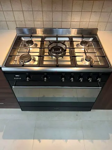 Free Delivery- SMEG 2in1 TOP Gass Oven Electric Cooking Range 90x60 CM