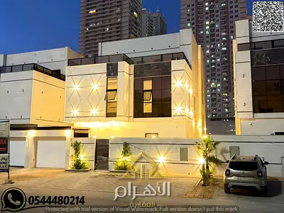 Own a luxury villa in Al Amerah, Ajman | 7 master bedrooms with a pool and rooftop | Competitive pr