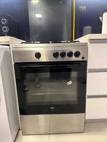 Teka Stainless Steel Freestanding Cooker with Gas Hob and Oven