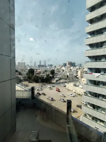 For sale: One bedroom and living room apartment in Orient Towers. Asking price: 200,000. Receive the apartment with a balcony and two bathrooms.