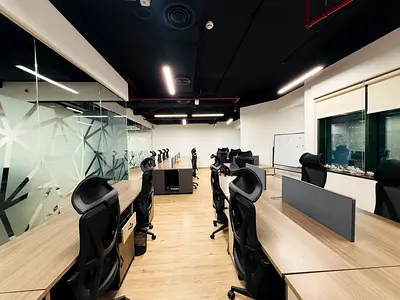 Fully Furnished Partition | Fitted Office Near Metro | Book