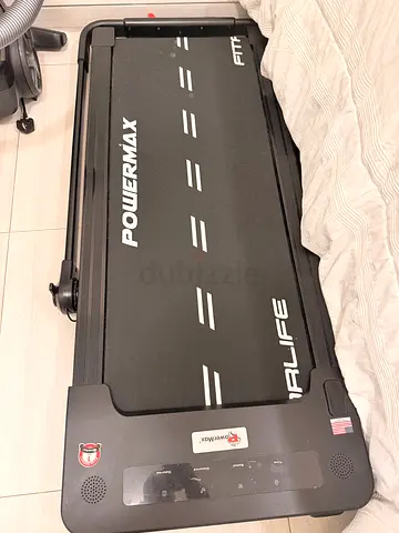 Foldable PowerMax Treadmill - Compact Home Running Machine