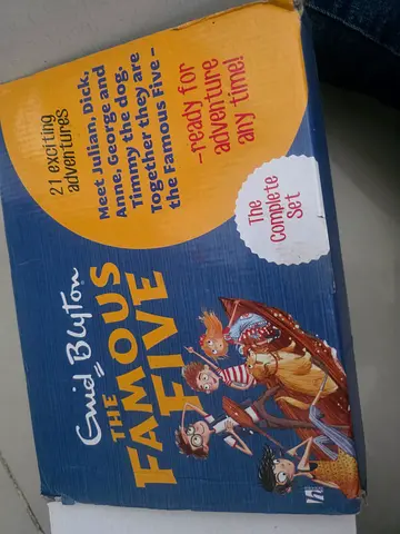 The Famous Five: Set includes book 7, 10-21, (Enid Blyton) - Boxed Collection