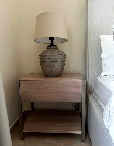 Marina Home Acacia Wood 2X Nightstands