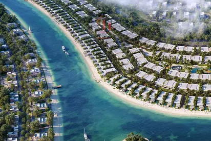 Start your family life in a refined waterfront community on The View Island. A spacious townhouse | with easy access to schools, healthcare, and beach