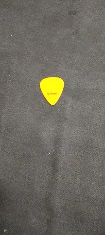 Yellow 0.71mm Guitar Pick - Single
