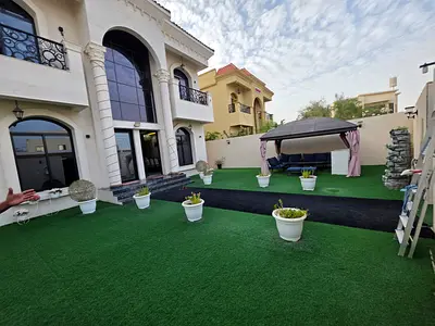 🏡 فيلا مفروشة للإيجار بالياسمين | 5 غرف ماستر + مجهزة بالكامل | 150,000 درهم قابل للتفاوض