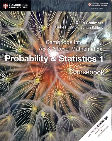 Cambridge University Press International AS  A Level Mathematics: Probability  Statistics 1 Course