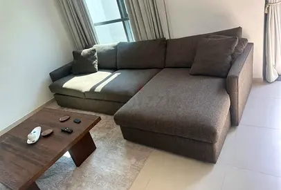 Cratebarrel lounge deep L shape sofa