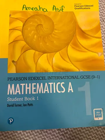 Pearson edexcel international gcse (9-1) mathematics a 1