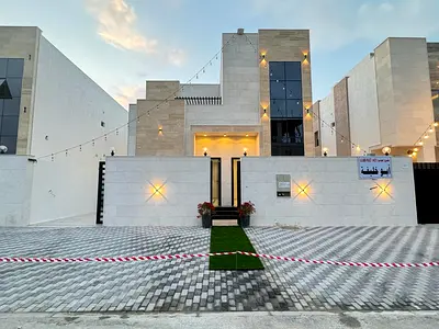 Brand new villa for rent in Al Helio 2, Ajman | 4 master bedrooms + terrace | Prime location