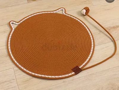 Scratch Mat for Cat. Paw shaped.