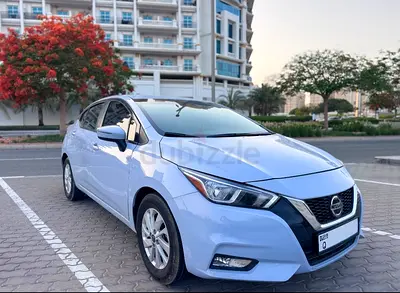 Nissan Sunny SV 2024, GCC specs, Gray, low Mileage, very clean and Economical.