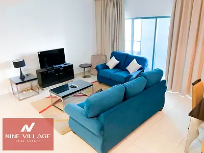 Furnished 1BR Apartment | Capital Bay Tower B | Golf & City View
