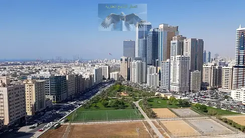 Cheapest 1 bedroom hall in Al Majaz 3 with free parking built in wardrobes master bedroom open city view near Al Safia Park