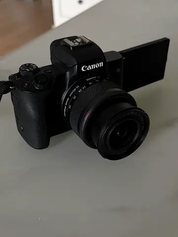 I want to sell a Canon EOS M50 Mark II camera. The camera is almost like new