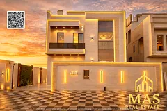 🔥 Luxury Villa for Sale in Al Zahya, Ajman – 3 Floors + Private Roof | Prime Location