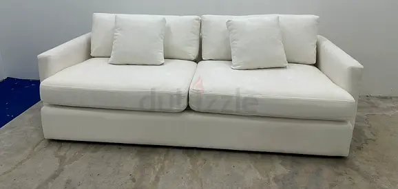 Amazing collection cratebarrel three seater sofa