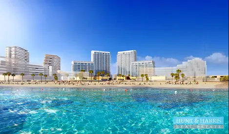 High Floor Studio for Sale - Lagoon View - Cape Hayat, Mina Al Arab
