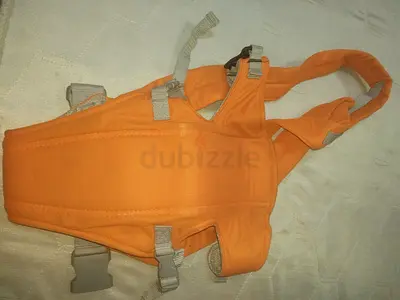 Lightweight Orange Baby Front Carrier (Adjustable)