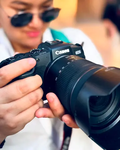 Canon RP with kit lens