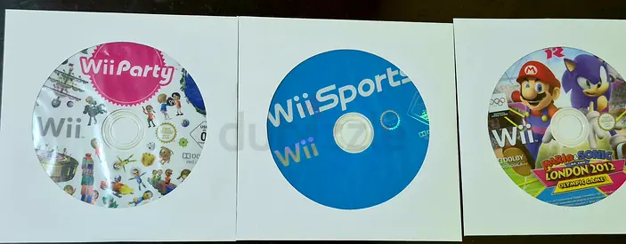 Nintendo Wii 3 Games collection (PAL)