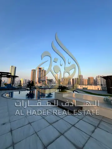 شقة غرفتين وصالة في الممزر التعاون إطلالة بحرية بلكونة ستور جيم ومسبح باركن