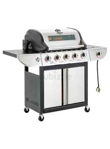 uniflam 5 burners bbq