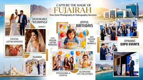 📷 Corporate Photography  Premium Videography Services in Fujairah Free Zone | Professional Visual