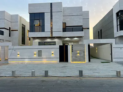 🏡 للبيع فيلا بالحليو 2 مع مسبح 4 غرف ماستر، مجلس، صالة وغرفة خادمة شامل الرسوم 1.75 مليون