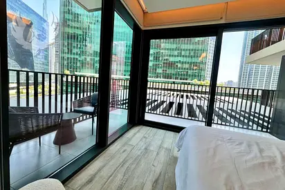 Large Studio | Newly Furnished | Burj Khalifa View