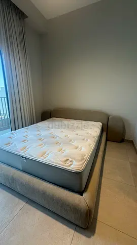 Modern Queen Size Bed + Mattress
