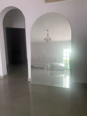 Large Arched Full-Length Wall Mirror - Minimalist Design and fire place in good condition