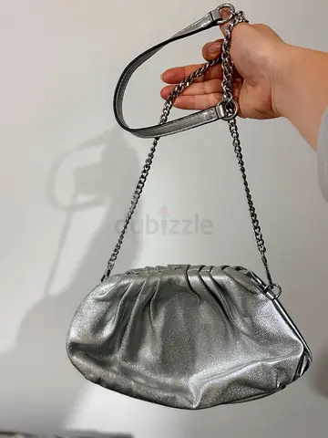 Female bags-guess silver colour