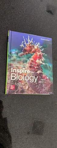 Inspire Biology McGraw Hill (Green Hard Cover) - High School Textbook, New Condition Student Edition