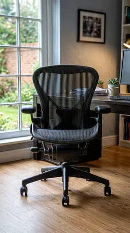Herman Miller Aeron-style Ergonomic Office Chair — Mesh, Adjustable