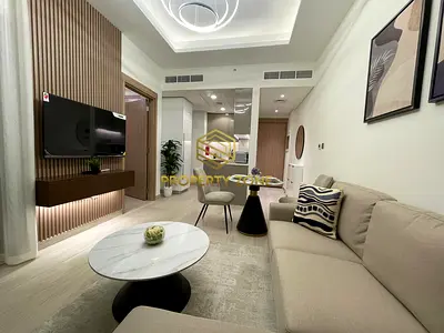 Luxury Furnished 1BR | Balcony | Azizi Riviera
