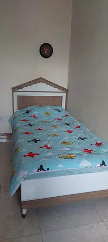 Bed with mattres