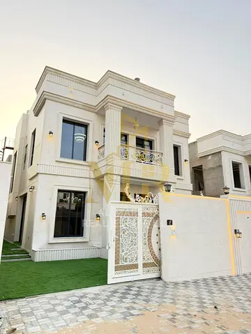 With an all-inclusive price for electricity, water, and air conditioning, own a luxurious villa for sale in Al Rawda 3 - Ajman | 5 master bedrooms | 5