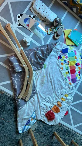 Montessori play gym for newborns