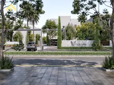 Courtyard View 1BR | Verdana Residence 6 | Pool & Garden Amenities